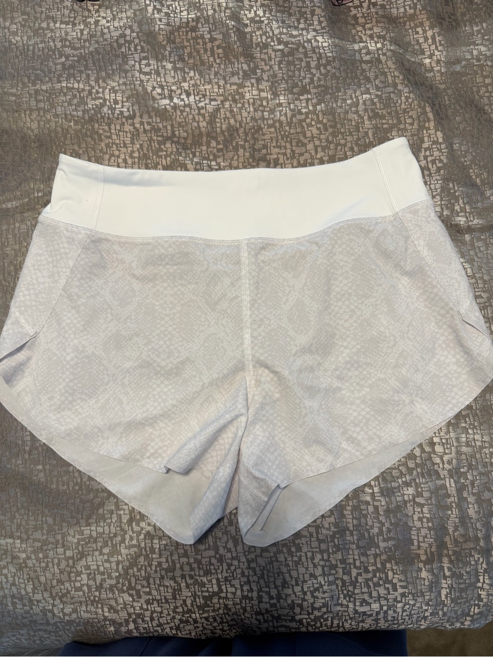 Athleta White Active Shorts